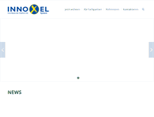 Tablet Screenshot of innoxel.ch